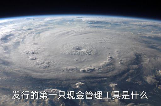 什么是現(xiàn)金管理工具，發(fā)行的第一只現(xiàn)金管理工具是什么