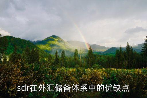 sdr工藝有什么特點，sdr在外匯儲備體系中的優(yōu)缺點