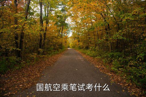 國(guó)航空乘筆試考什么