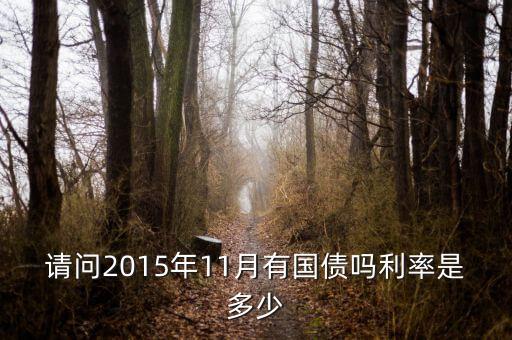 201511月發(fā)行什么國(guó)債，請(qǐng)問(wèn)2015年11月有國(guó)債嗎利率是多少