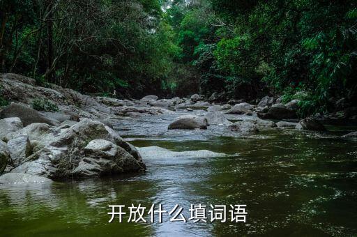 什么開放，成語什么相開放