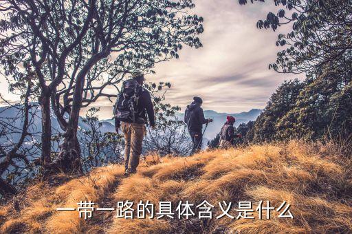 中央一帶一路是什么意思，中國一帶一路是什么意思