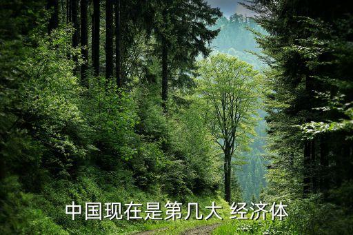 中國現在是第幾大 經濟體