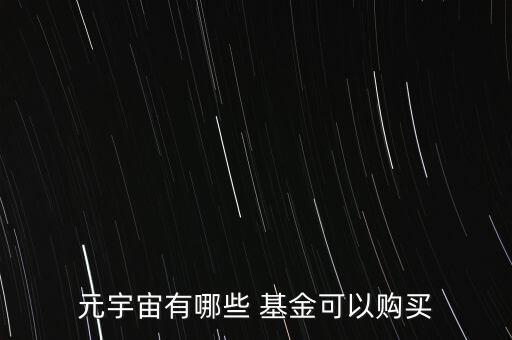 元宇宙有哪些 基金可以購(gòu)買(mǎi)