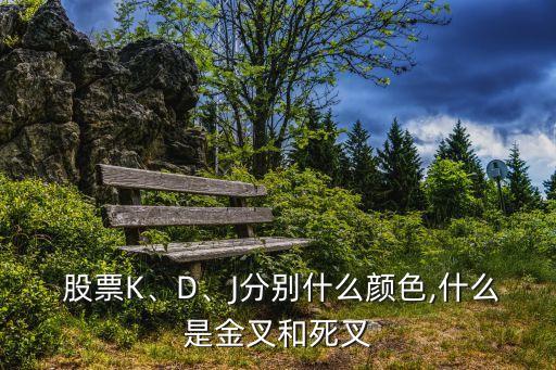  股票K、D、J分別什么顏色,什么是金叉和死叉