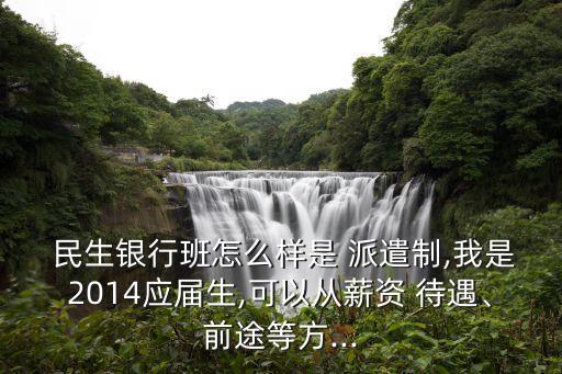  民生銀行班怎么樣是 派遣制,我是2014應(yīng)屆生,可以從薪資 待遇、前途等方...
