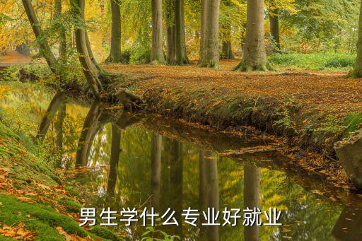 男生學什么專業(yè)好就業(yè)