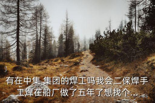 有在中集 集團(tuán)的焊工嗎我會二保焊手工焊在船廠做了五年了想找個(gè)...