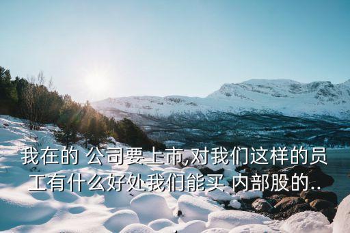 公司內(nèi)部福利股,買公司內(nèi)部股風(fēng)險大嗎