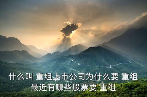 中國電子資產(chǎn)重組,中國應急資產(chǎn)重組