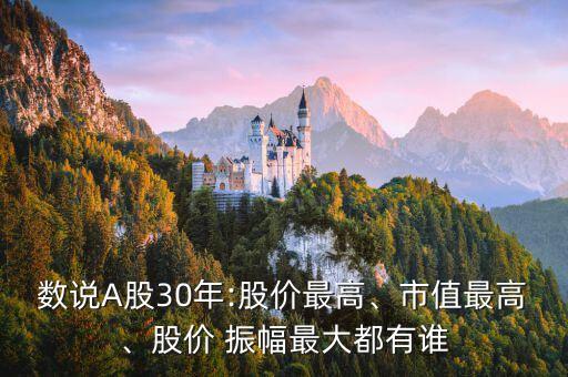 數(shù)說A股30年:股價(jià)最高、市值最高、股價(jià) 振幅最大都有誰(shuí)