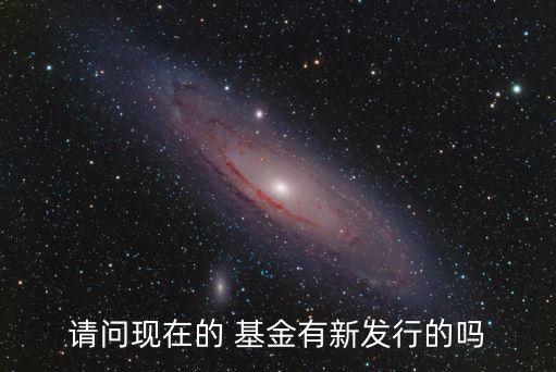 請(qǐng)問(wèn)現(xiàn)在的 基金有新發(fā)行的嗎
