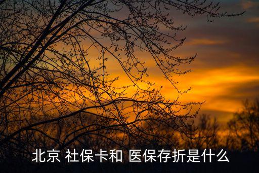 北京有醫(yī)?？ê蜕绫？?北京社?？ㄊ遣皇蔷褪轻t(yī)保卡