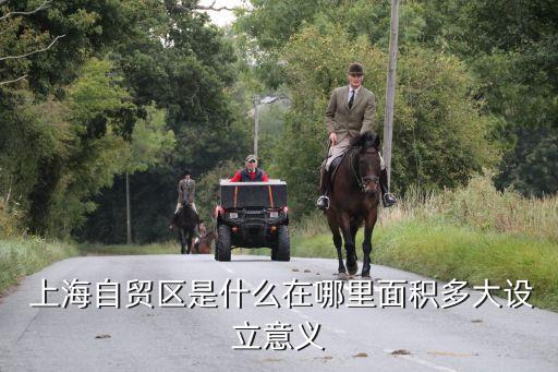  上海自貿(mào)區(qū)是什么在哪里面積多大設立意義