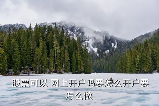 網(wǎng)上注冊(cè)股票賬戶(hù),網(wǎng)上如何開(kāi)通股票賬戶(hù)