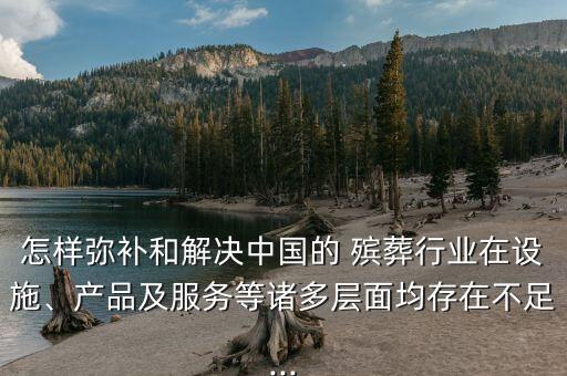 怎樣彌補和解決中國的 殯葬行業(yè)在設施、產品及服務等諸多層面均存在不足...