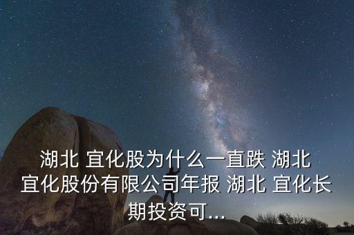  湖北 宜化股為什么一直跌 湖北 宜化股份有限公司年報(bào) 湖北 宜化長期投資可...