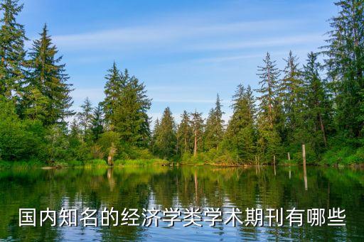 國(guó)內(nèi)知名的經(jīng)濟(jì)學(xué)類(lèi)學(xué)術(shù)期刊有哪些