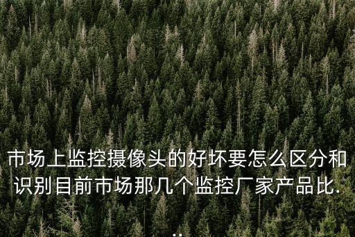 市場(chǎng)上監(jiān)控?cái)z像頭的好壞要怎么區(qū)分和識(shí)別目前市場(chǎng)那幾個(gè)監(jiān)控廠(chǎng)家產(chǎn)品比...