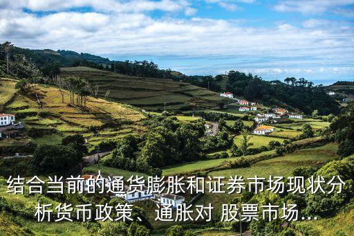 結(jié)合當前的通貨膨脹和證券市場現(xiàn)狀分析貨幣政策、通脹對 股票市場...