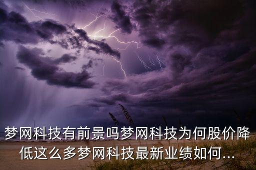 夢(mèng)網(wǎng)科技有前景嗎夢(mèng)網(wǎng)科技為何股價(jià)降低這么多夢(mèng)網(wǎng)科技最新業(yè)績?nèi)绾?..