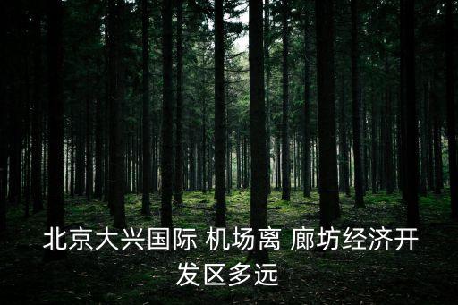  北京大興國際 機場離 廊坊經(jīng)濟(jì)開發(fā)區(qū)多遠(yuǎn)
