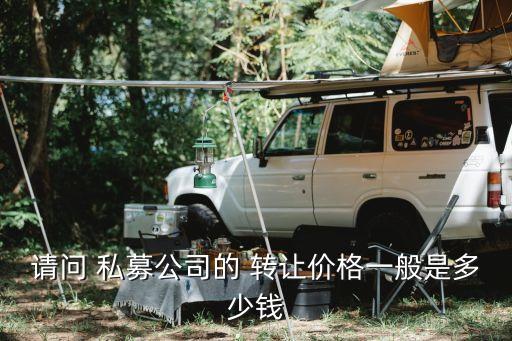 請問 私募公司的 轉(zhuǎn)讓價(jià)格一般是多少錢