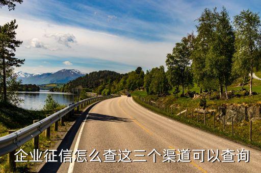  企業(yè)征信怎么查這三個(gè)渠道可以查詢(xún)