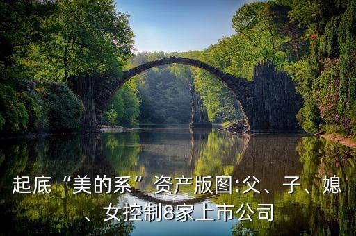起底“美的系”資產(chǎn)版圖:父、子、媳、女控制8家上市公司